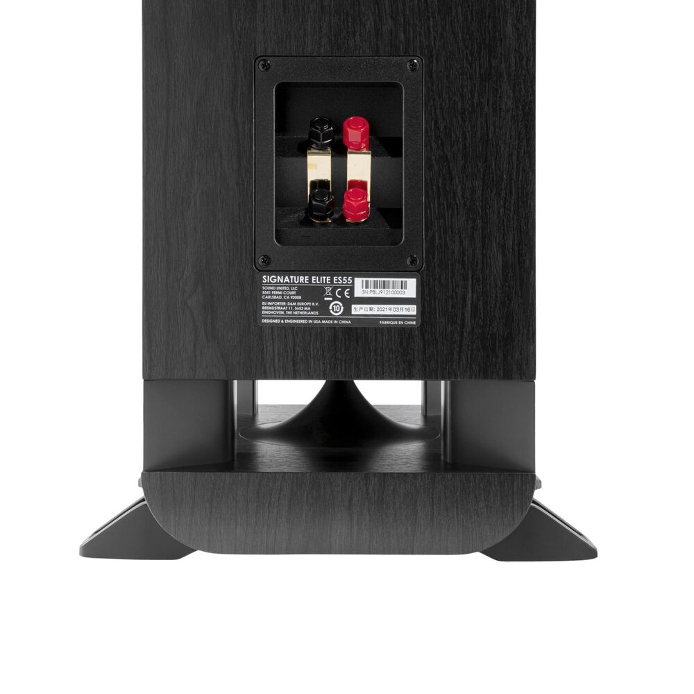Polk 10&quot; Subwoofer + 6.5 Floorstanding Tower Speaker + 5.25 Center Channel Speaker + 5.25 Bookshelf Speaker + Denon 7.2 Channel AV 8K Receiver Package with HEOS Built-in in Black, , large