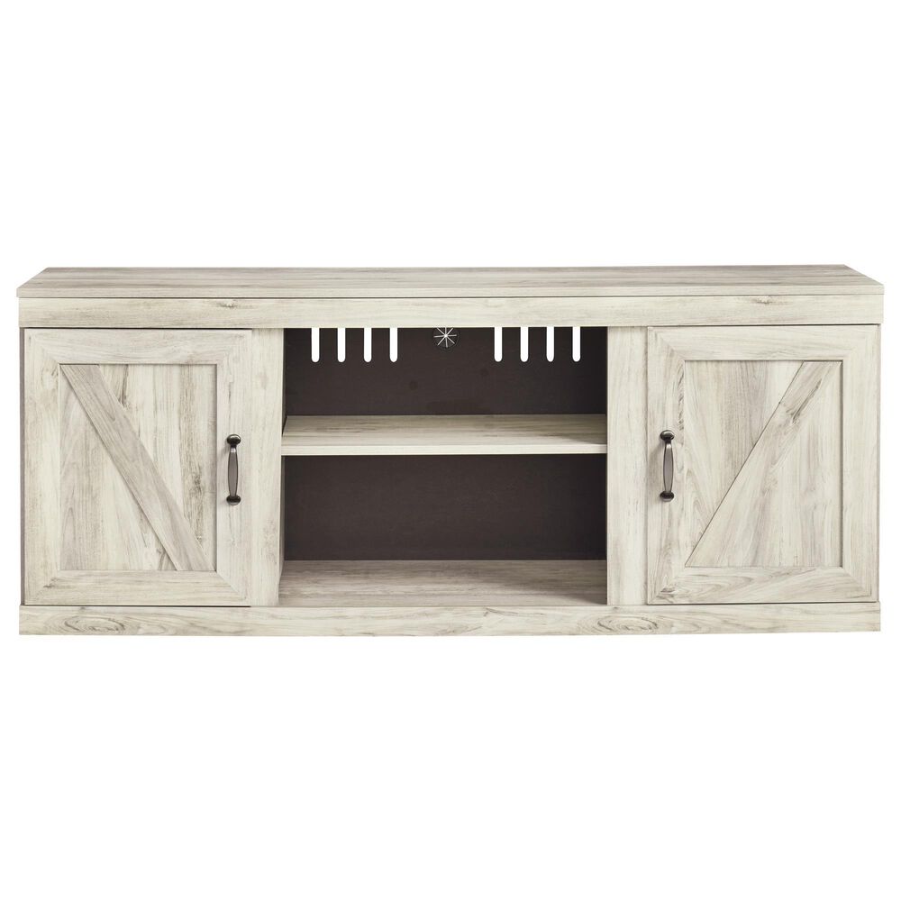 Ashley Bellaby 60&quot; TV Stand in Whitewash, , large