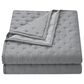 HiEnd Accents Lyocell King Quilt in Gray, , large