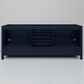 Lexora Home Jacques 72" Double Bathroom Vanity in Navy Blue with 2 cm White Quartz Top and Rectangular Sinks, , large