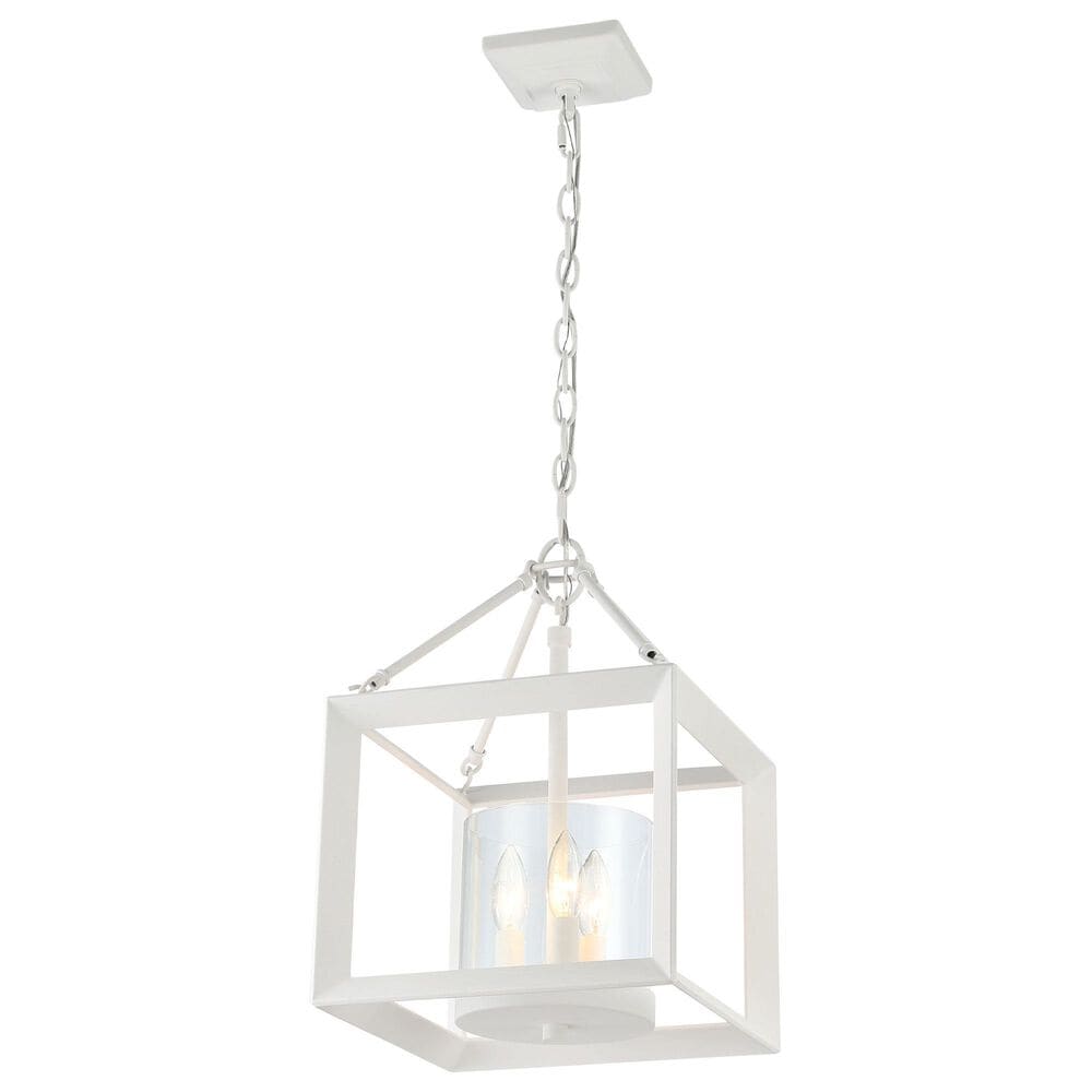 Golden Lighting Smyth 3-Light Convertible Pendant in Natural White, , large