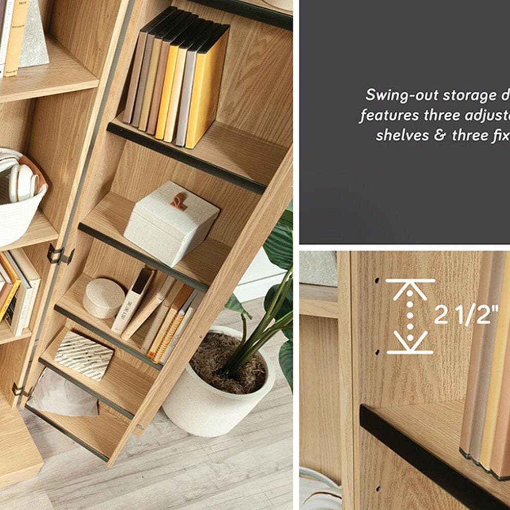 Sauder 71" Swing-Out Storage Cabinet in Harmony Ash, , large