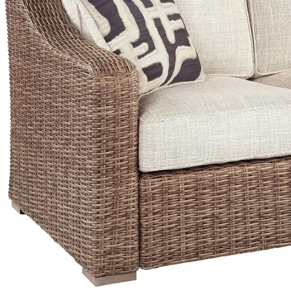 Ashley Beachcroft Sofa and Swivel Lounge Set in Beige, , large