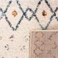 Safavieh Madison MAD798B 4" x 6" Ivory and Navy Area Rug, , large