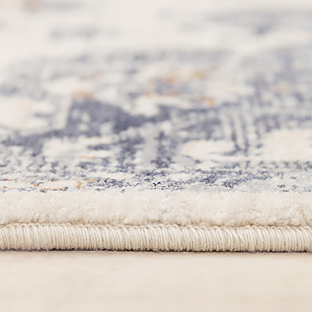 RIZZY Ventura VRA751 3&#39; x 5&#39; Blue and Ivory Area Rug, , large