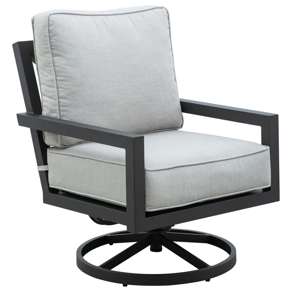 Plank and Hide Ojai Motion Lounge Chair in Silver Dollar, , large