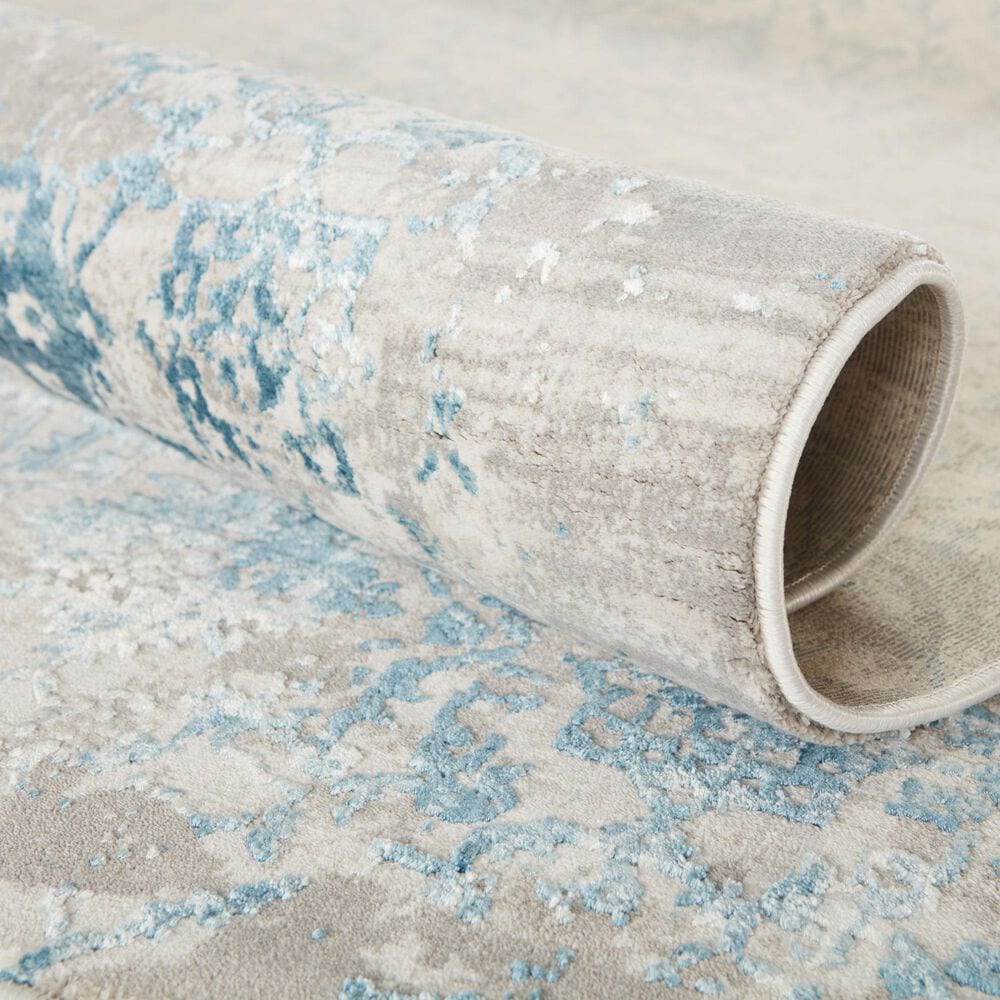 Jaipur Cirque Siena Blue 10'2" x 14' Area Rug, , large