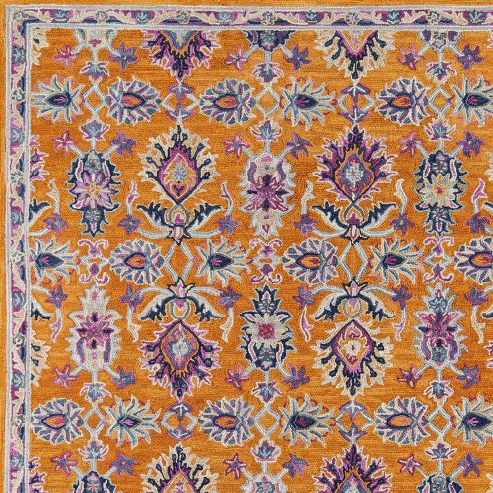 Momeni Ibiza IBI-04 2&#39; x 3&#39; Orange Area Rug, , large