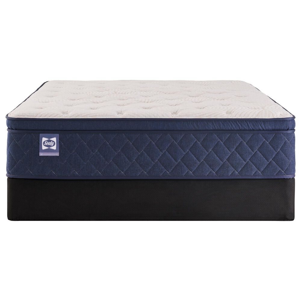 Sealy Safa Park Soft Pillowtop Queen Mattress with Low Profile Box Spring, , large