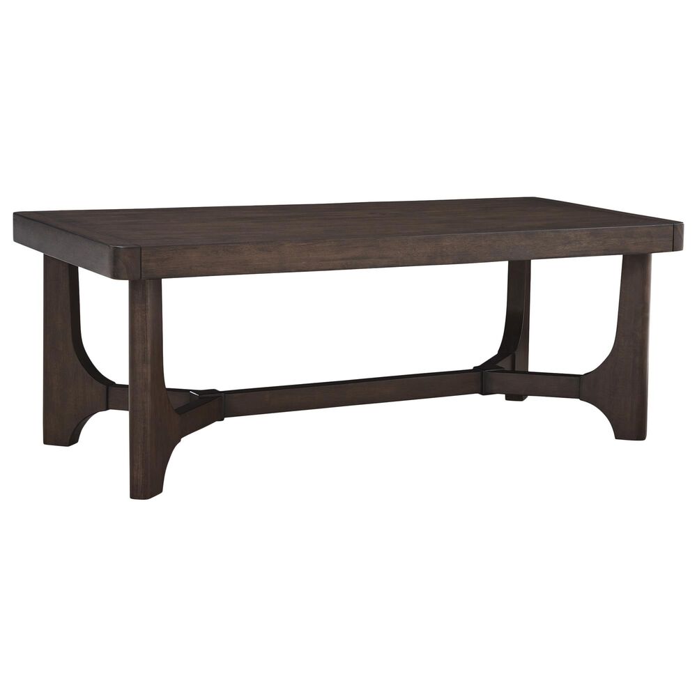 Ashley Korestone Cocktail Table in Dark Brown, , large
