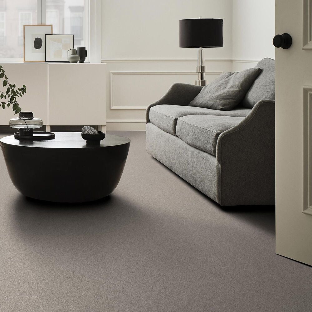 Shaw Tonal Comfort Blue Carpet in Shoreline Haze, , large