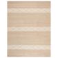 Safavieh Natura NAT217A 10" x 14" Beige Area Rug, , large