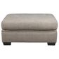 Northwestern Wayne Ottoman in Sand, , large