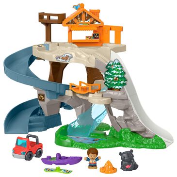 Fisher Price Ultimate Mountain Playset with Vehicle and Figures, , large