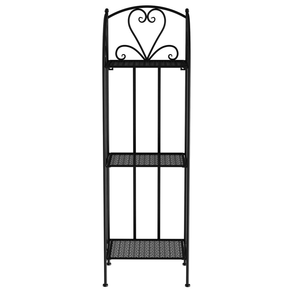 Timberlake 44" 3-Tier Plant Stand in Black, , large