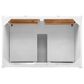 James Martin Vanities Chicago 36" Single Bathroom Vanity in Glossy White with 3 cm Ethereal Noctis Quartz Top and Rectangular Sink, , large