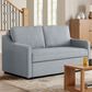 Lifestyle Solutions Carey Convertible Sofa in Light Gray, , large