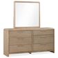 Urban Home Furano Dresser and Mirror in Ginger , , large