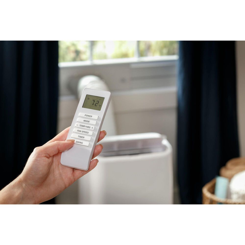 GE Appliances 7800 BTU Portable Air Conditioner in White, , large