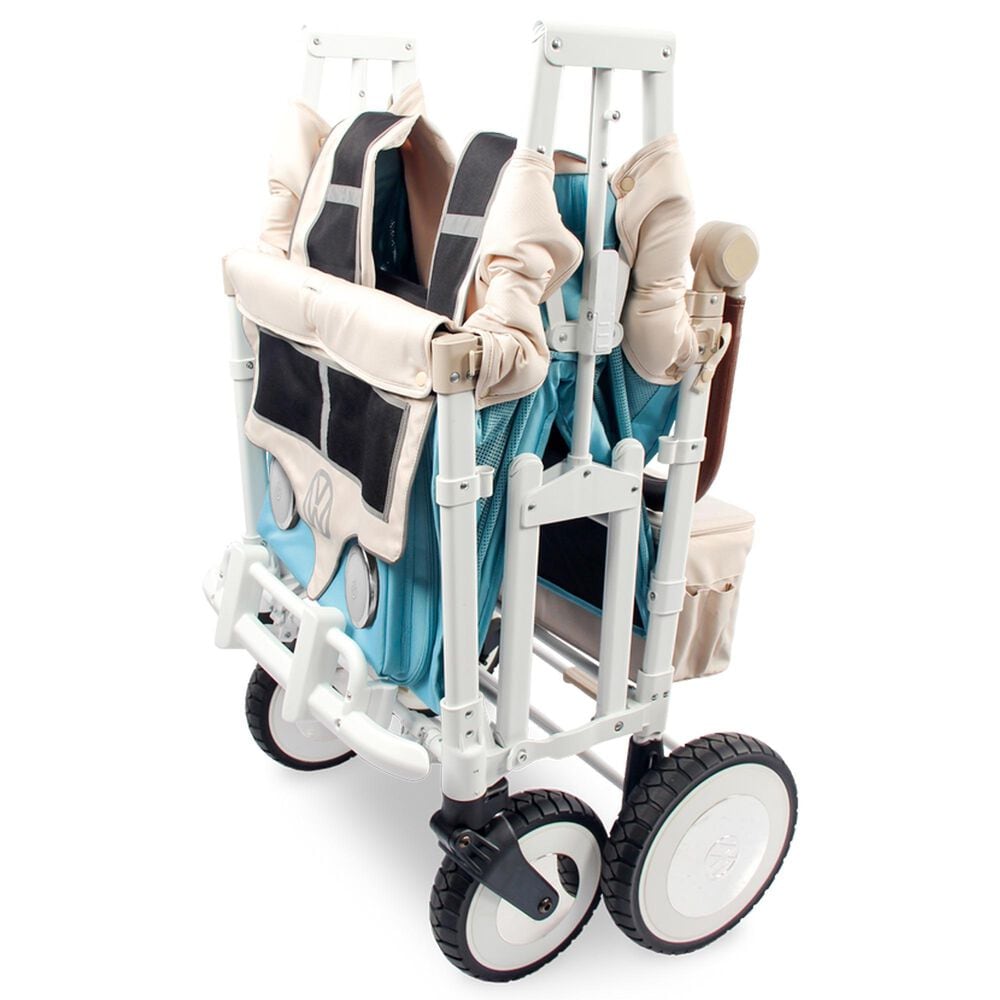 Wonderfold Volkswagen 4-Seater Stroller Wagon in Bondi Blue, , large
