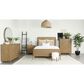 Pacific Landing Arini 4-Piece King Panel Bed Set in Brown, , large