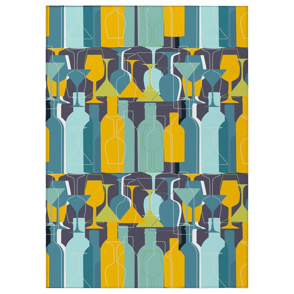 Dalyn Rug Company Kendall KE13 10" x 14" Ink Area Rug, , large