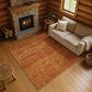 Dalyn Rug Company Soft Essentials Solid Terracotta 5" x 7"6" Indoor/Outdoor Area Rug, , large
