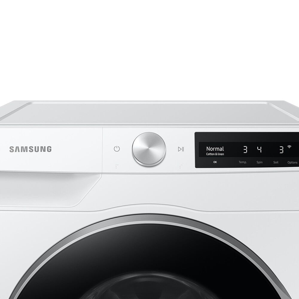 Samsung 2.5 Cu. Ft. Front Load Washer with AI Smart Dial in White, , large