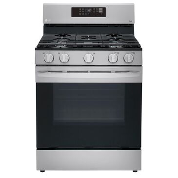 LG 5.8 Cu. Ft. Smart Wi-Fi Freestanding Gas Range in Stainless Steel, , large