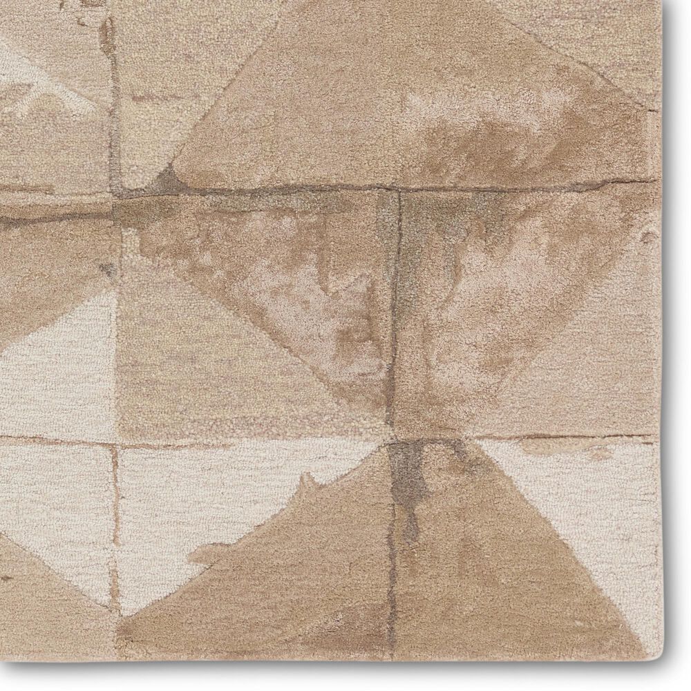 Jaipur Fragment Agate Tan and Taupe 10' x 14' Area Rug, , large