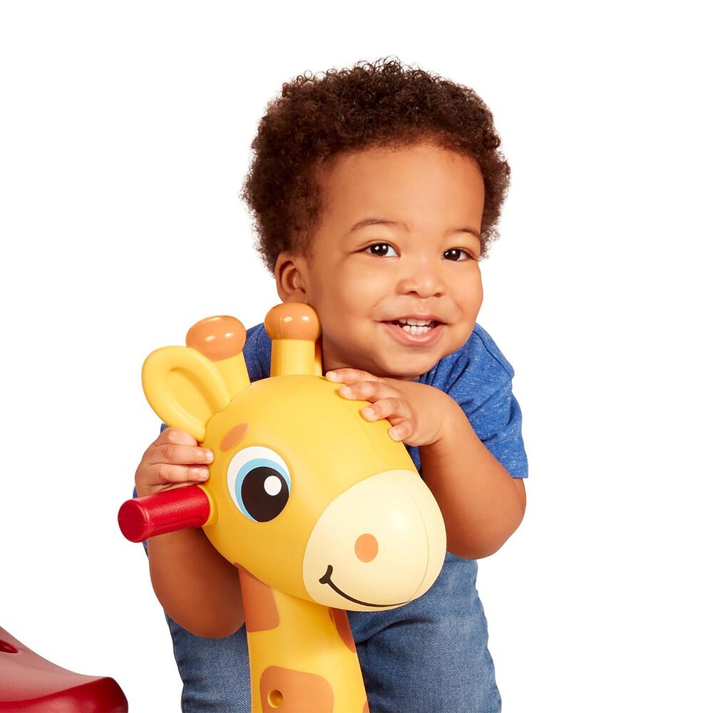 Radio Flyer Lil Racers Patches The Giraffe Ride-On in Multicolor, , large