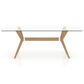Canadel 7-Piece Dining Set in Cream and Natural, , large