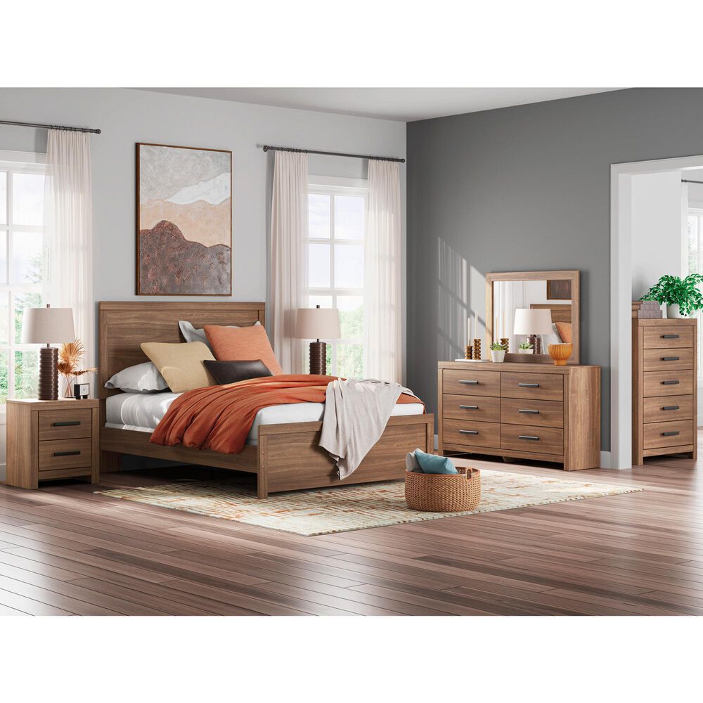 Ashley Broachmyn 5 Drawer Chest in Auburn, , large