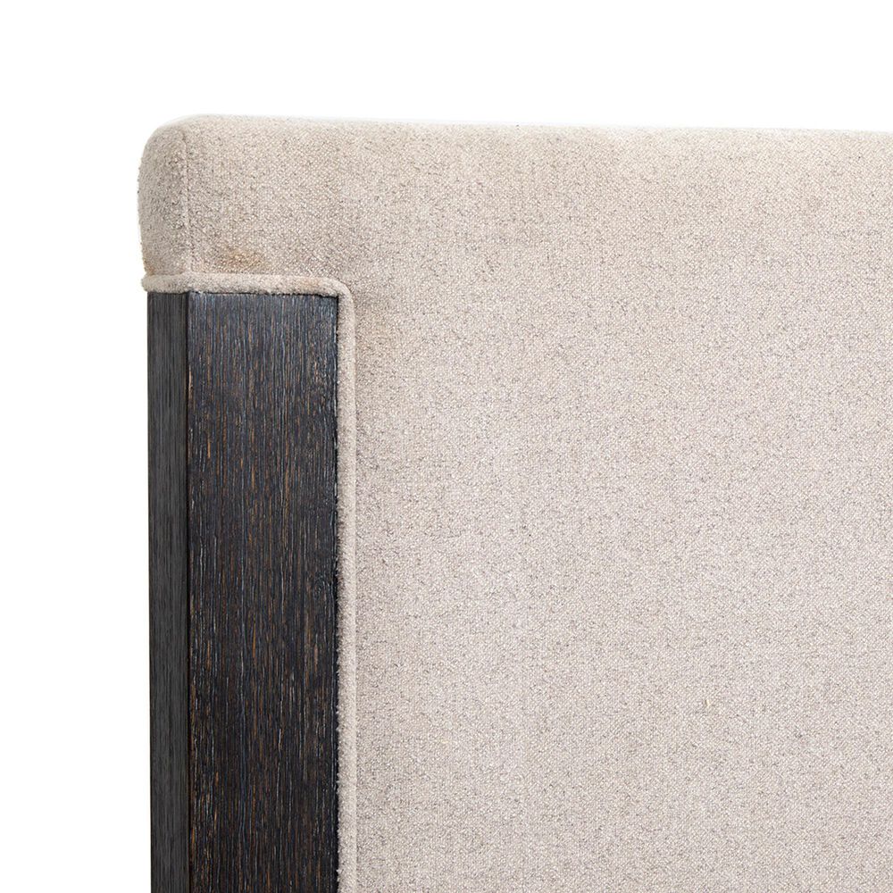 Nicolette Home Plum Creek King Panel Storage Bed with Upholstered Headboard in Ravenwood Black, , large