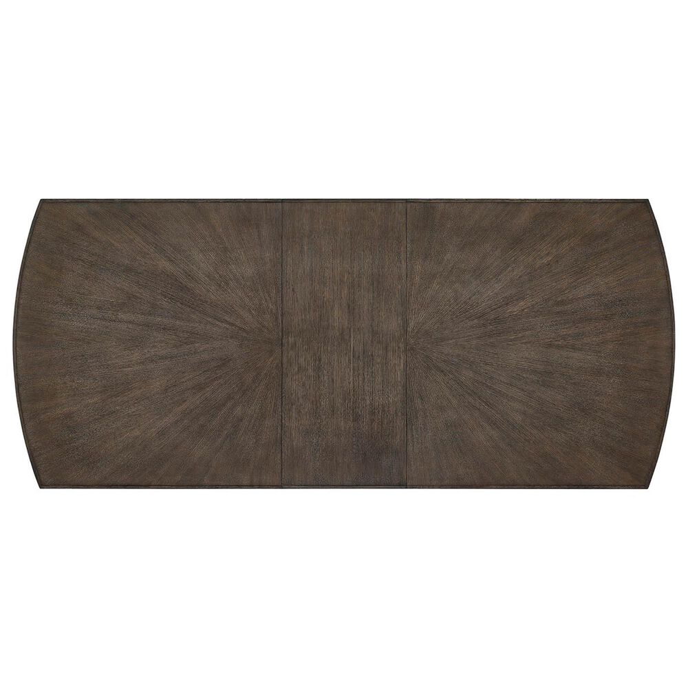 Universal Furniture Montclair Cocoa Dining Table in Medium Brown and Smoked Gold, , large