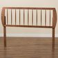 Baxton Studio Norman Full Slat Headboard in Ash Walnut, , large