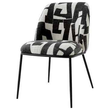 Eichholtz Caleb Side Chair in Black, , large