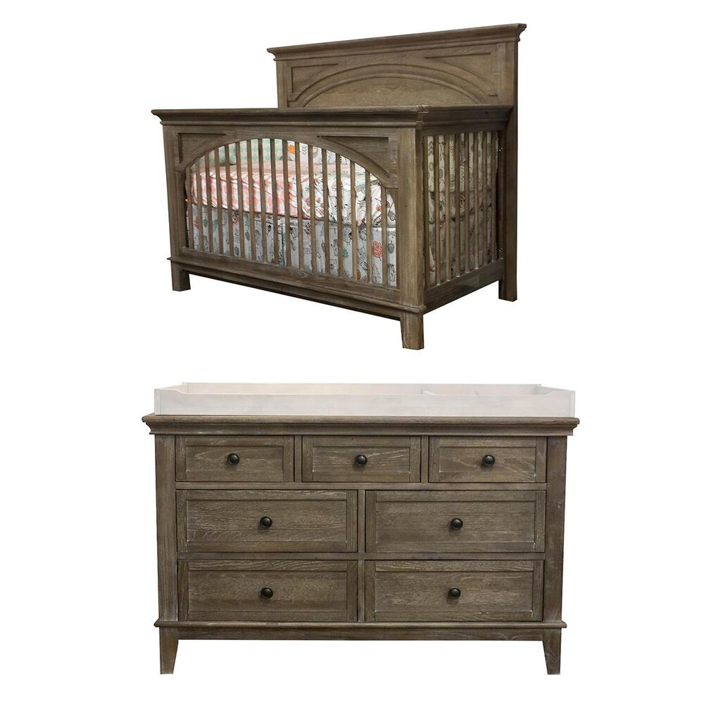 Eastern Shore Leland 2 Piece Nursery Set in Sandwashed, , large