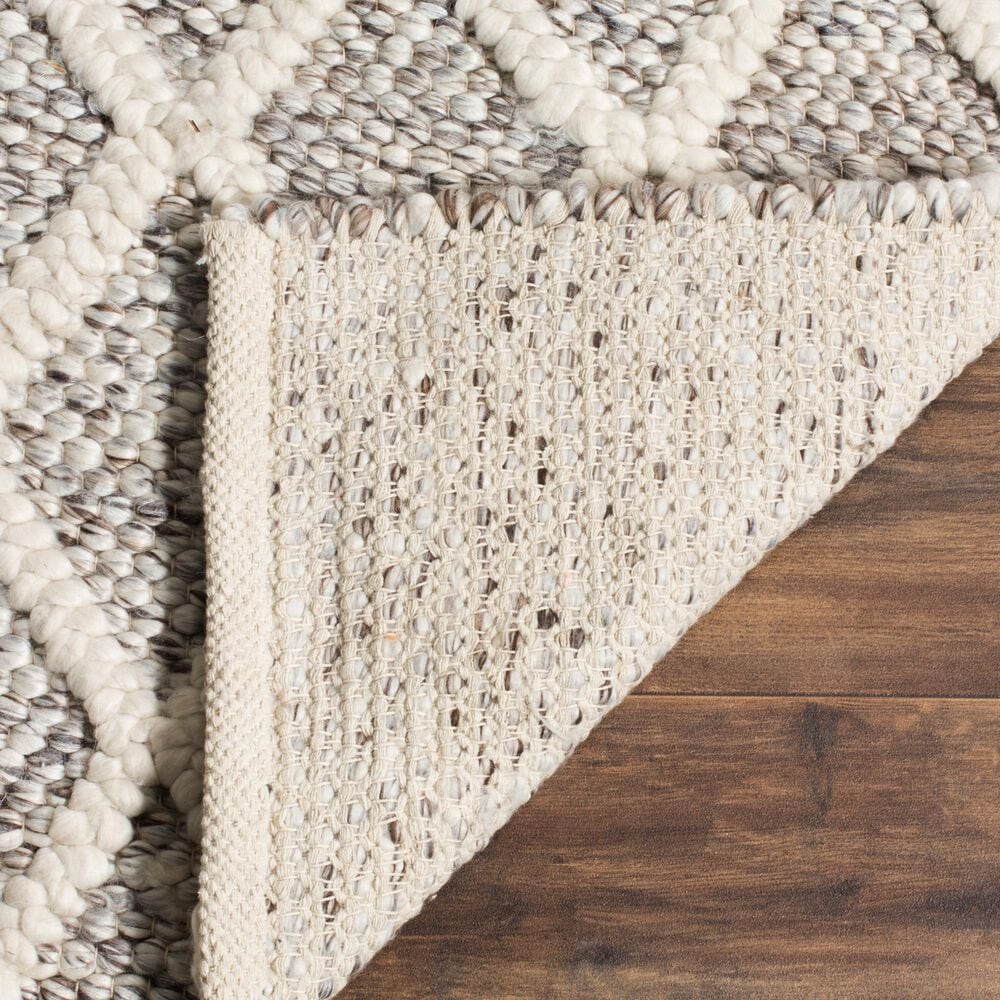 Safavieh Natura NAT711A 5&#39; x 8&#39; Ivory and Stone Area Rug, , large