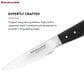KitchenAid Gourmet 3.5" Serrated Paring Knife in Stainless Steel and Black, , large