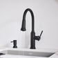 Blanco Empressa Pull-Down Kitchen Faucet 1.5 GPM in Matte Black, , large