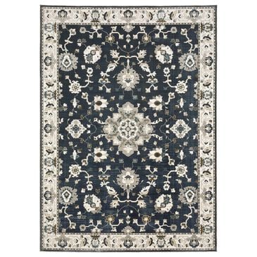 Oriental Weavers Ellington 3"10" x 5"5" Blue and Beige Area Rug, , large
