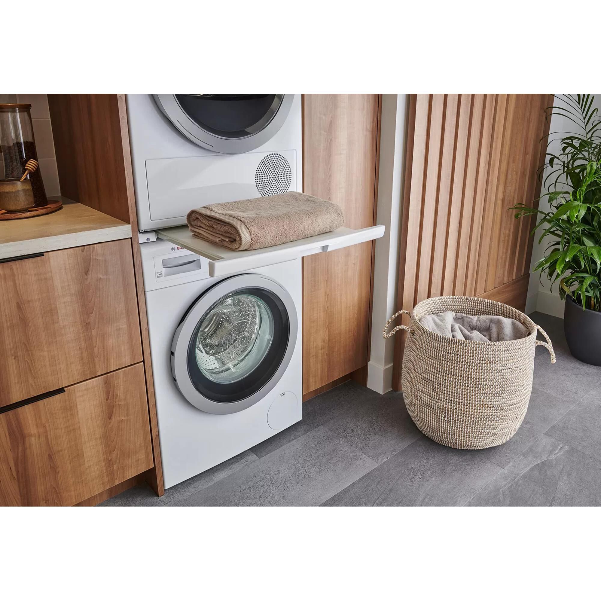 Bosch 500 series washer and dryer stacking kit sale