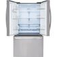LG 28 cu.ft 3 Door French Door, Ice and Water, Printproof Stainless Steel, , large