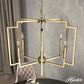 Hunter Zoanne 24" 6-Light Chandelier in Alturas Gold, , large
