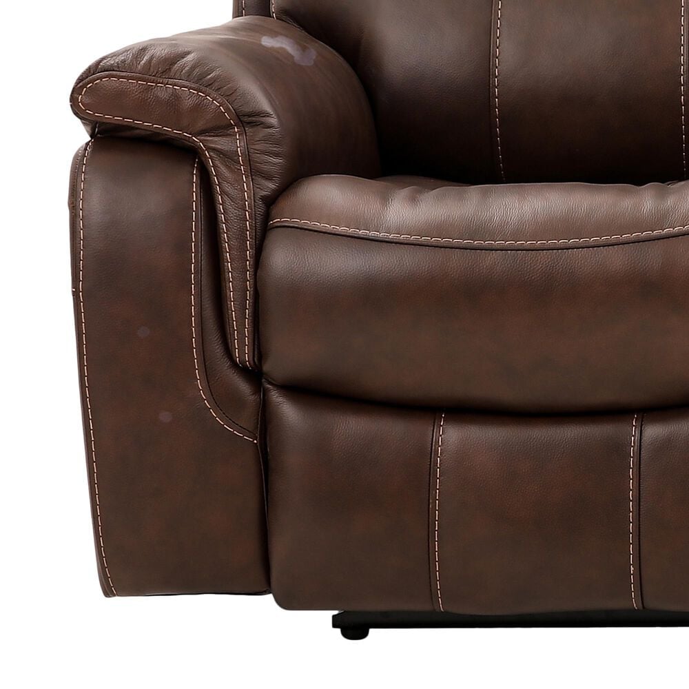 Oxford Furniture Manual Reclining Sofa in Brazil Tobacco, , large