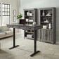 Riva Ridge Caraway Door Bookcase in Aged Slate, , large
