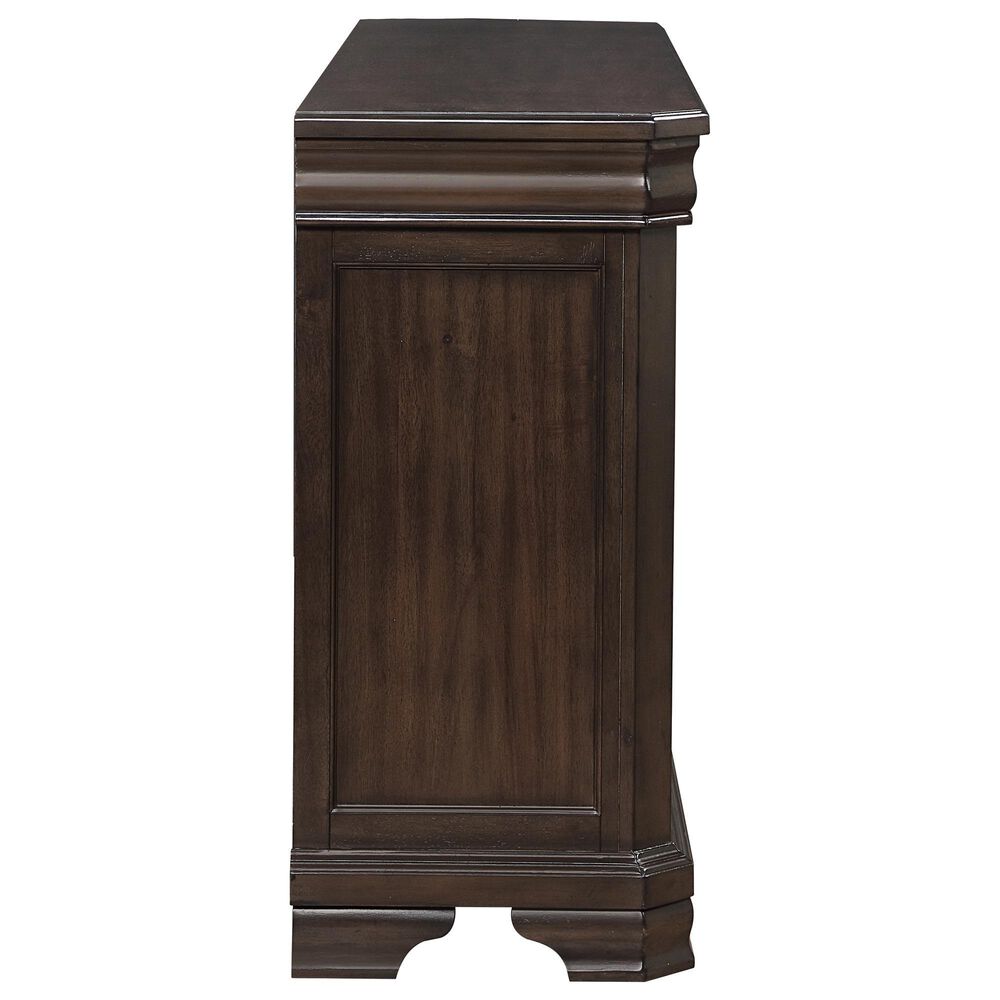 New Heritage Design Lynhurst 6-Drawer Dresser in Walnut Brown, , large