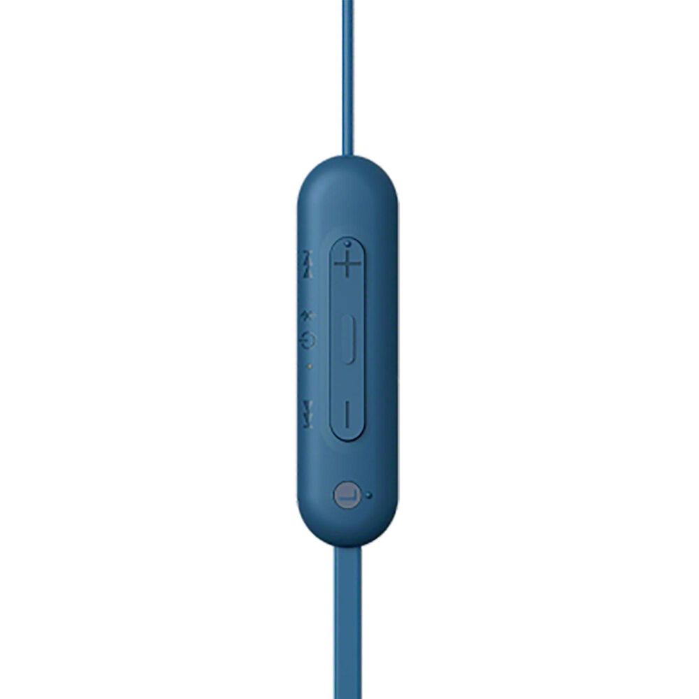 Sony WI-C100 Wireless In-ear Headphones - Blue, , large