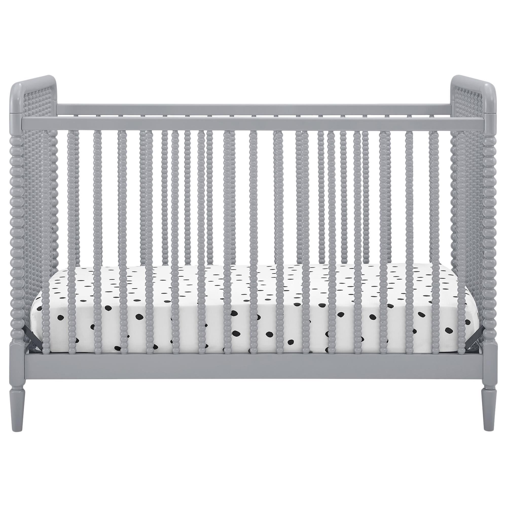 Delta Children Saint 4-In-1 Convertible Crib in Grey
